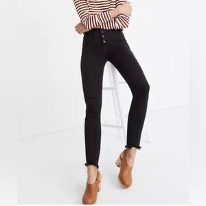 Madewell - 9” high rise skinny jeans 25P